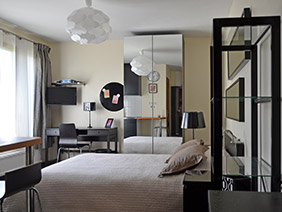furnished apartement versailles Dalhia Bedroom 1