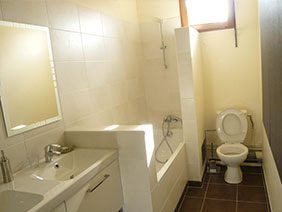 appartement meublé versailles Fushia salle de bain